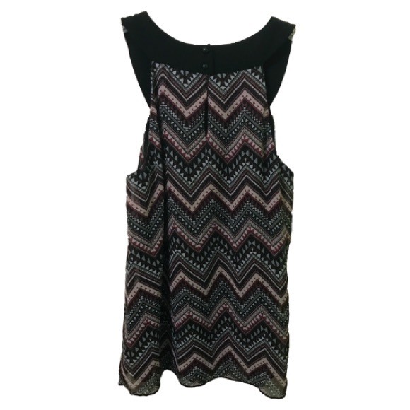 Patterned chevron tank - Picture 1 of 4